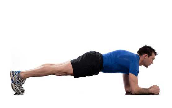 reduce your body fat with plank