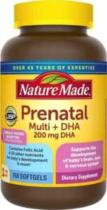 Prenatal Multivitamin + 200 mg DHA