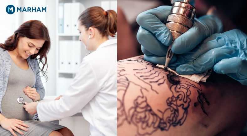 Can you get tattooed while pregnant- Risks and Precautions | Marham