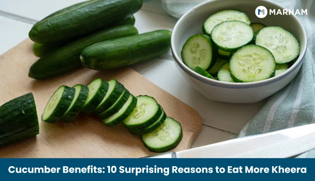 Cucumber Benefits: 10 Surprising Reasons to Eat More Kheera Cucumber Benefits_ 10 Surprising Reasons to Eat More Kheera