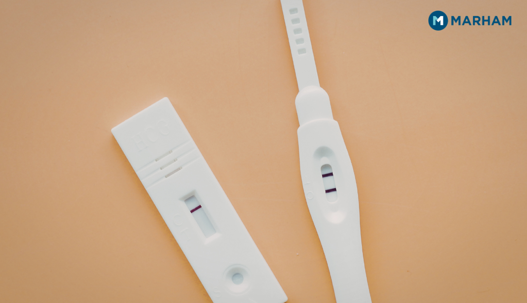 Pregnancy Test Strip Results