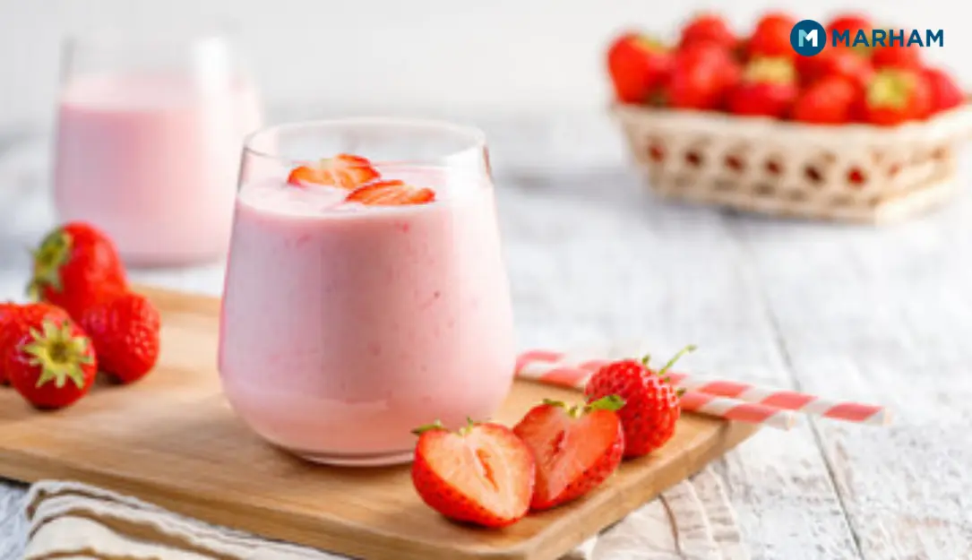 strawberry shake benefits